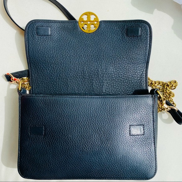 Tory Burch Black Chelsea Bag EUC - Picture 14 of 16